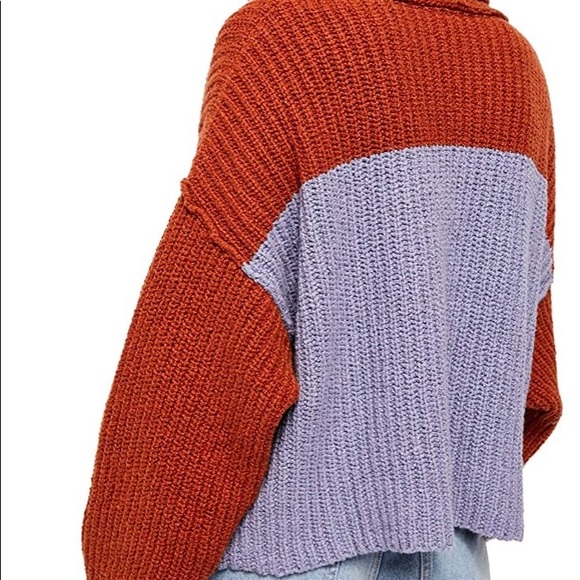 Free People Brown Printed Sweater - Picture 3 of 11